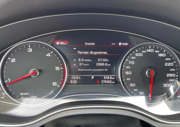 Audi A6 cena 79900 przebieg: 277000, rok produkcji 2016 z Błaszki małe 379